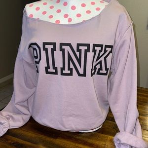 PINK everyday crop pull over